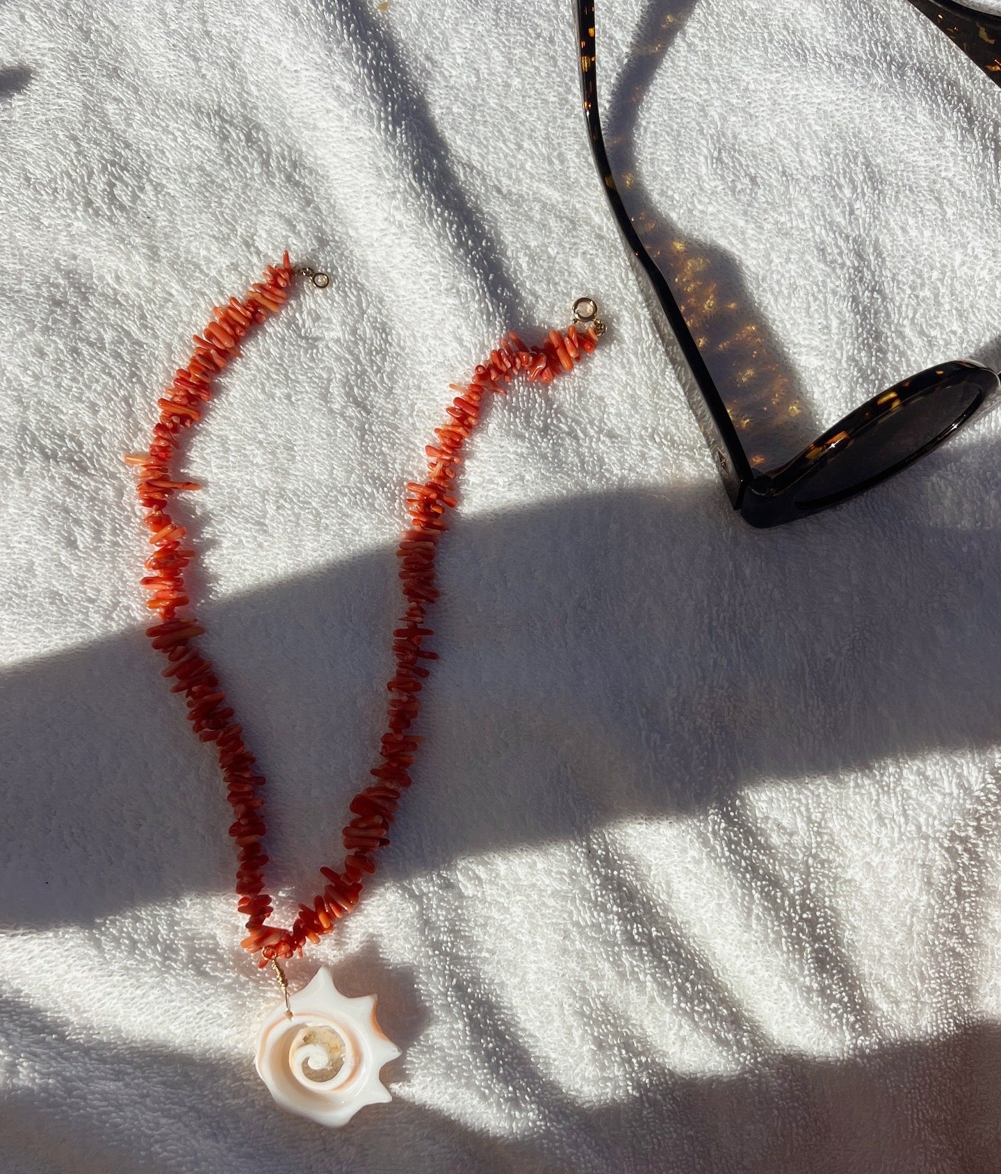 Los Cabos Coral Necklace