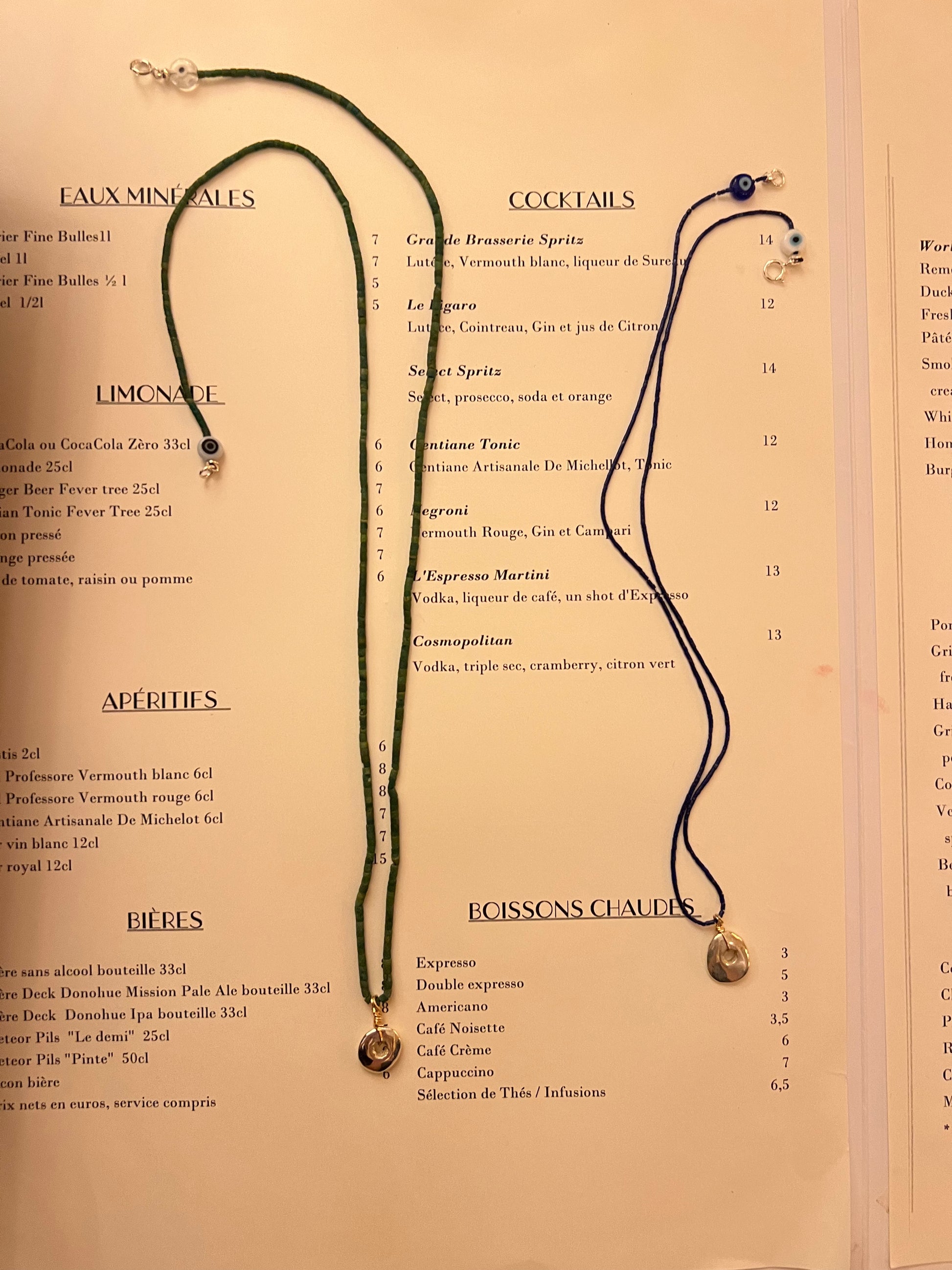 Le Doyenne Stone Necklaces