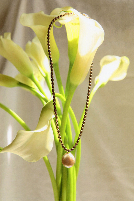 Frua Rose Pearl Necklace