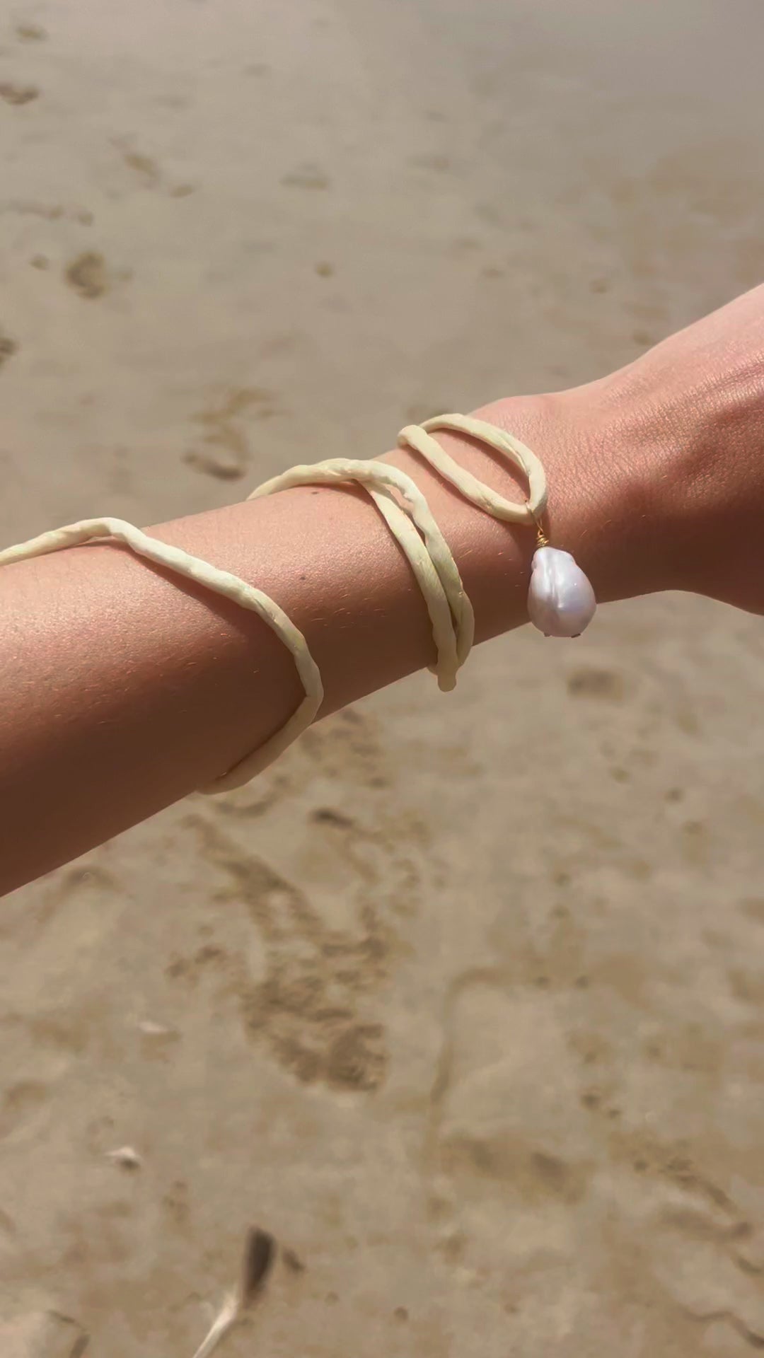 Malibu Butter Yellow Silk Necklace